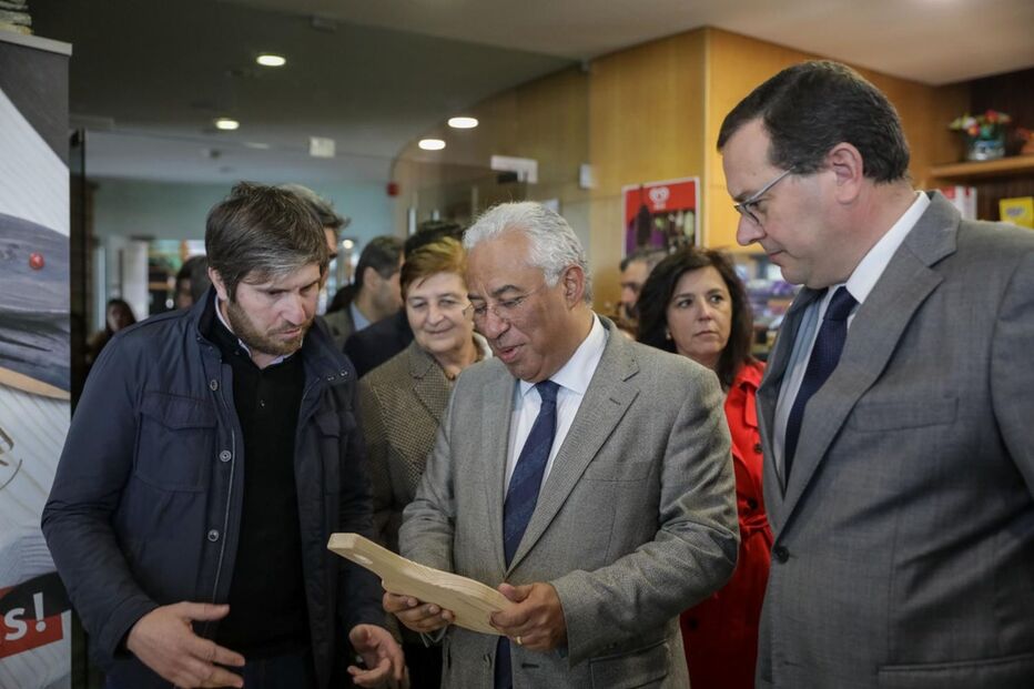 António Costa vista centro de Ciência Viva da Floresta de Proença-a-Nova