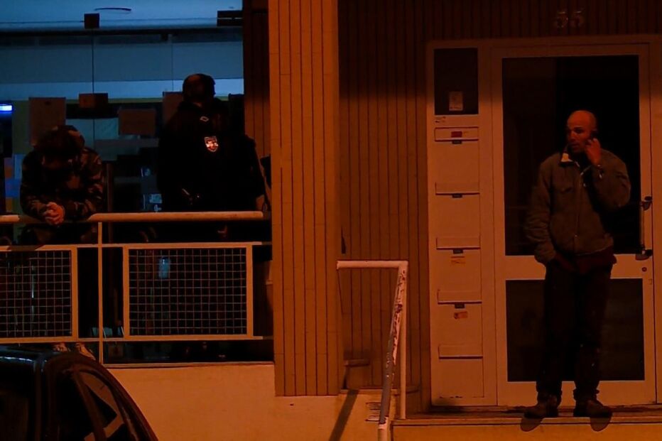 Corpo da vítima mortal foi retirado de madrugada pelos bombeiros