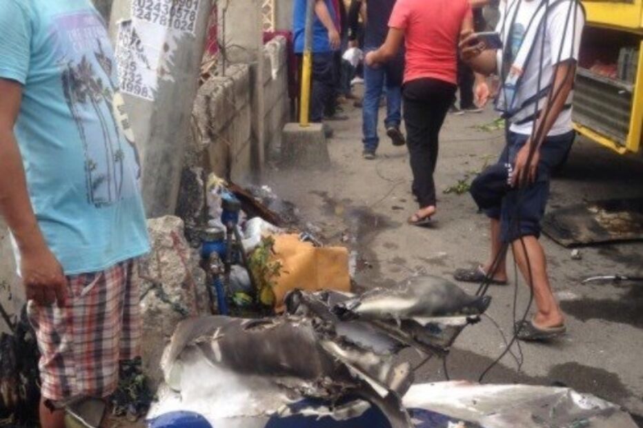 Queda de avião nas Filipinas