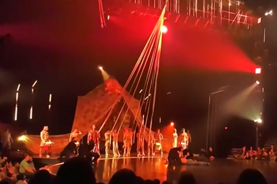 Artista do Cirque du Soleil morre durante espetáculo