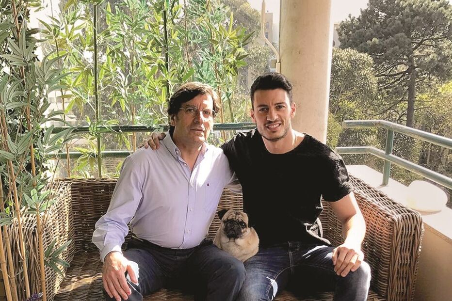 Ruben Rua tem uma ligação especial com o pai