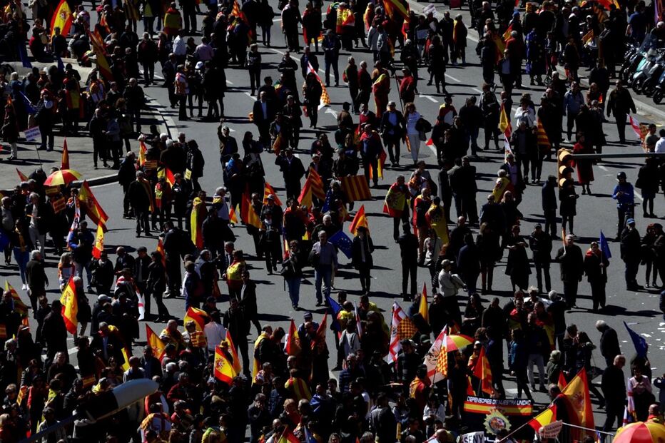Protesto foi convocado por movimentos constitucionalistas