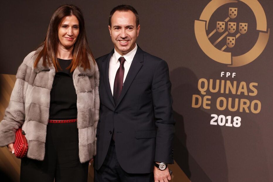 Antonio Salvador e a mulher