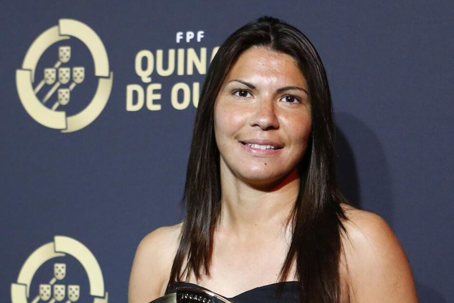 Jogadora de futebol feminino: Ana Borges