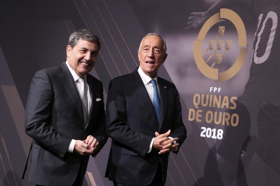 Fernando Gomes com Marcelo Rebelo de Sousa