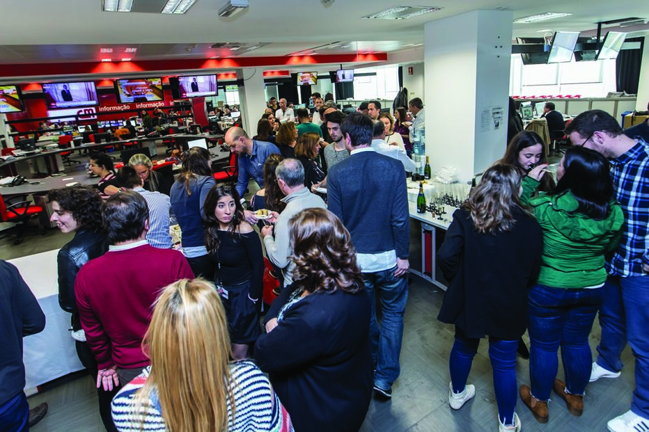 Redações dos títulos da Cofina celebraram aniversário do CM  