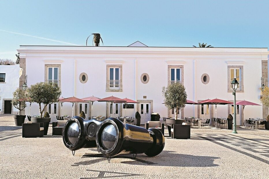 Pestana Cidadela Cascais – Pousada & Art District, cascais, obras de arte, biblioteca solidária