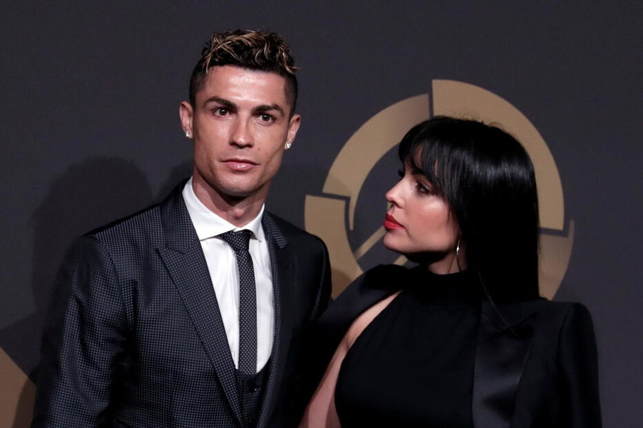 Georgina Rodríguez com Cristiano Ronaldo