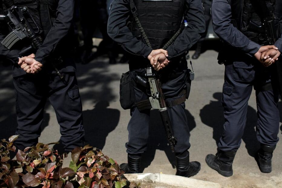 Polícia na favela da Rocinha