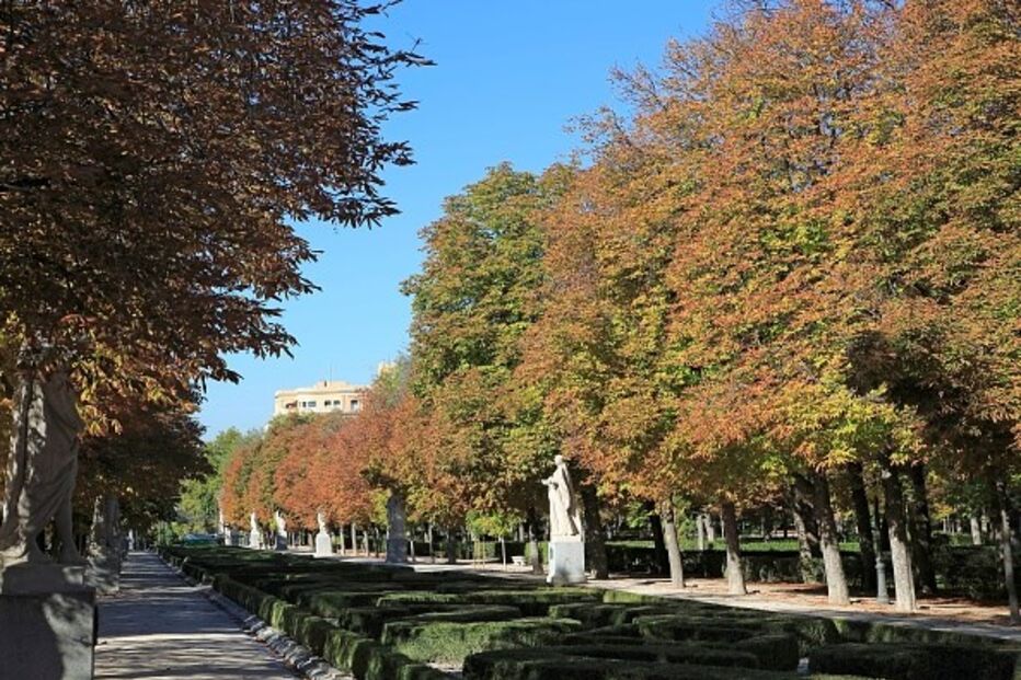 Parque madrileno El Retiro