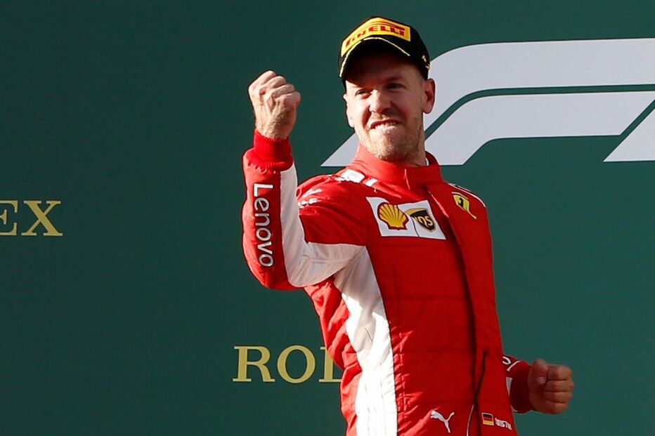 Vettel venceu o GP da Austrália a primeira prova da nova época da Fórmula 1