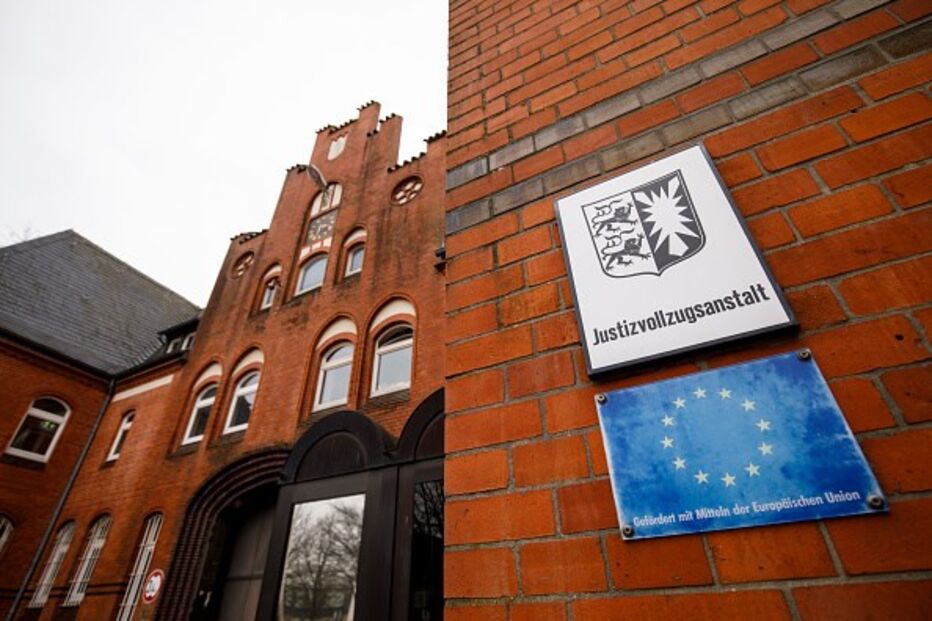 A prisão de Neumünster, a norte de Hamburgo