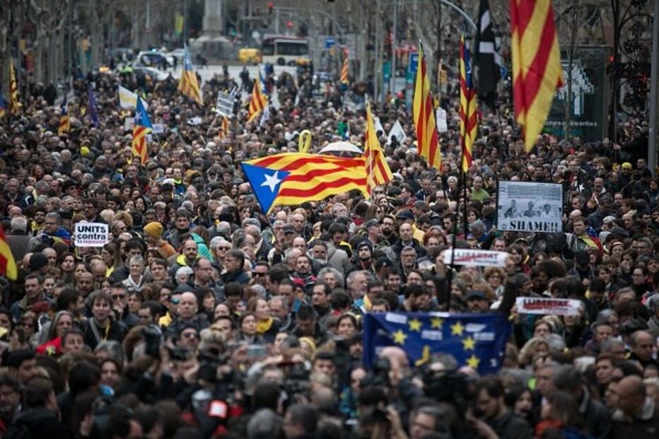 Confrontos em Barcelona