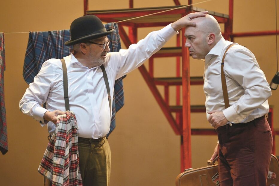 José Pedro Gomes, José Raposo, teatro, Ñaque, Marco Medeiros, Teatro Villaret, Lisboa