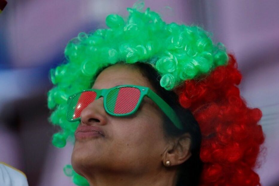 Portugal reuniu muitos adeptos para a partida com a Holanda
