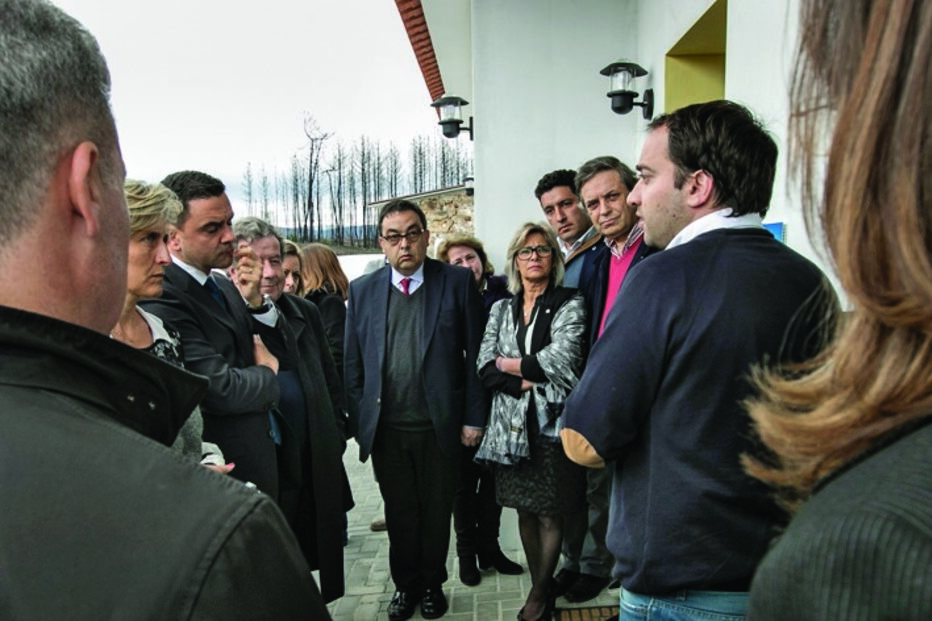 Ministro visitou Pedrógão Grande 