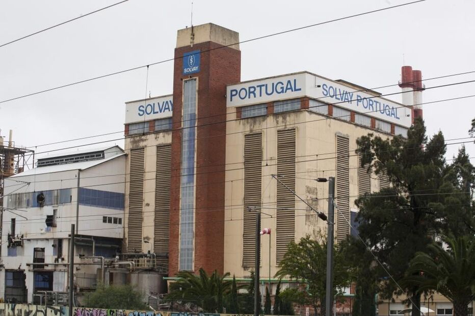 Fábrica da Solvay na Póvoa de Santa Iria
