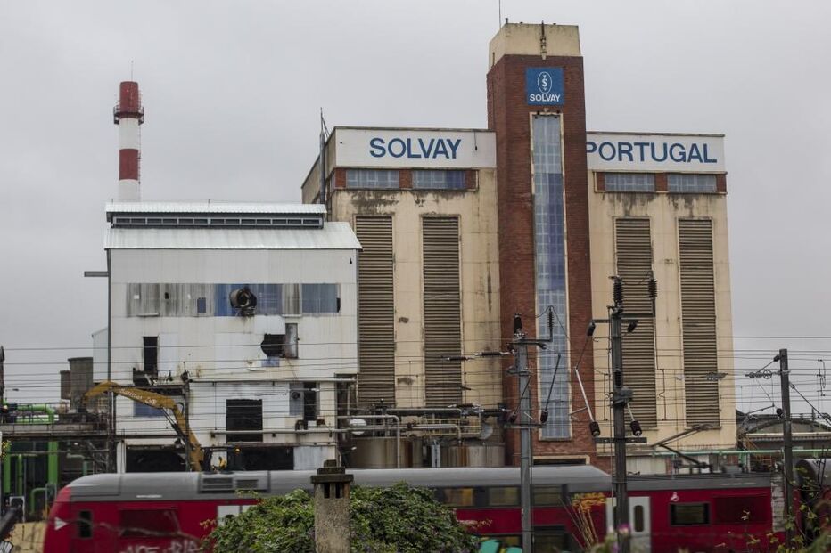 Fábrica da Solvay na Póvoa de Santa Iria