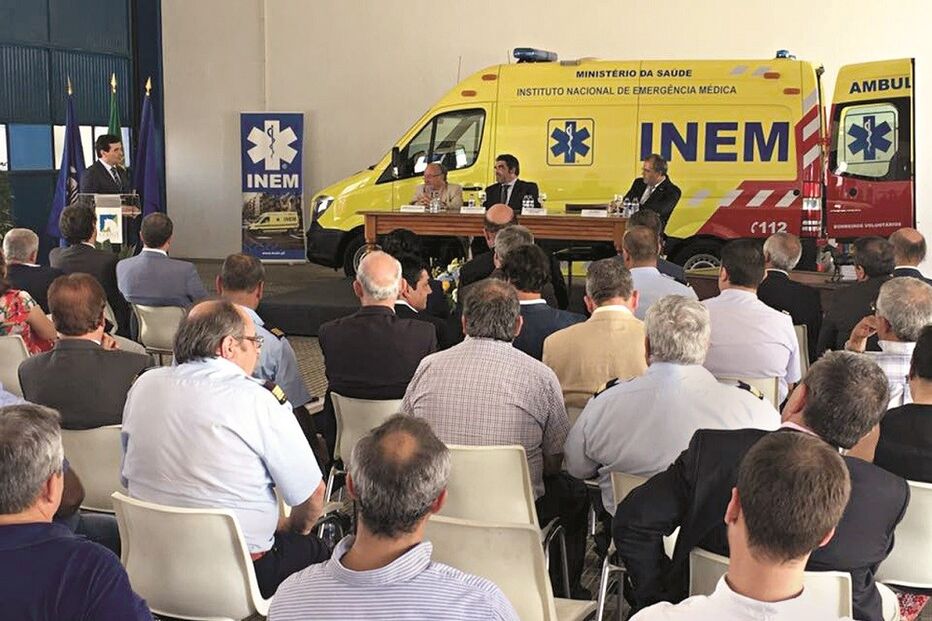 Novas ambulâncias de socorro