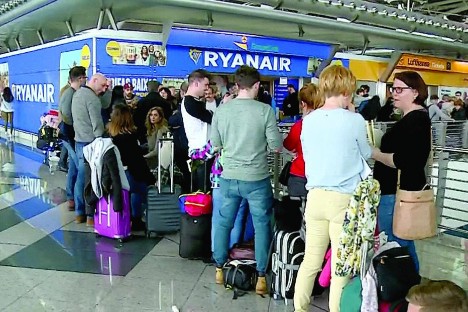 Greve na Ryanair
