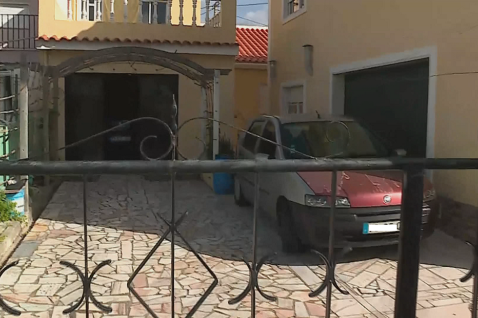 Local onde aconteceu o crime, em Manique de Cima