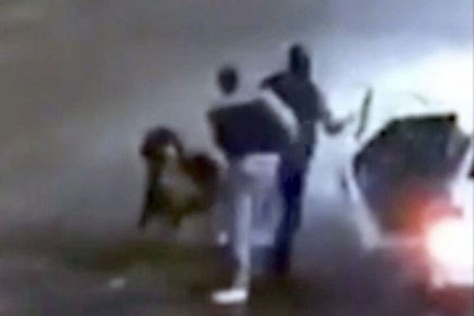 Mulher apedrejada pelo marido na Rússia