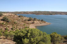 Barragem de Odeleite, no Algarve