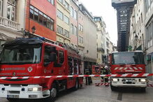 Incêndio na Baixa de Coimbra