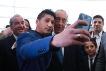 Presidente esteve a participar em celebrações do Dia Internacional da Comunidade Cigana