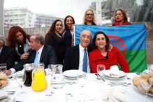 Presidente esteve a participar em celebrações do Dia Internacional da Comunidade Cigana