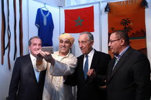 Presidente esteve a participar em celebrações do Dia Internacional da Comunidade Cigana