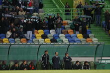 Sporting recebeu este domingo o Paços de Ferreira em Alvalade	
