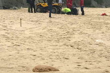 Praticante de parapente desaparecido na Praia do Meco 