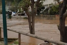 Mau tempo provoca cheias em Aljezur
