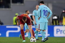 Roma elimina Barcelona nos quartos de final da Liga dos Campeões