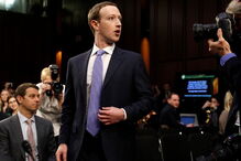 Zuckerberg no Congresso dos EUA