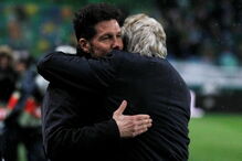 As melhores imagens do Sporting-Atlético de Madrid