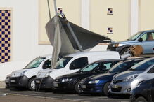 Temporal em Albufeira
