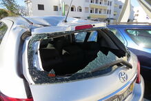 Temporal em Albufeira