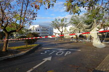 Temporal em Albufeira