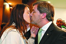 Bruno de Carvalho e Joana Ornelas