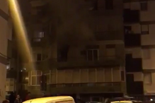 Incêndio em habitação em Linda-a-Velha