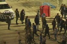 Batalha campal fere seis polícias na Luz