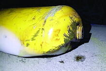 Garrafa de ar comprimido