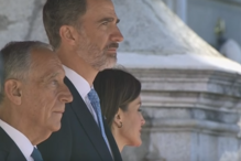 Espanha com imponente desfile militar durante visita de Marcelo