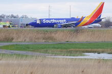 Avião sofreu explosão do motor e aterrou de emergência em Filadélfia