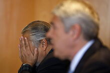 José Sócrates com o advogado João Araújo