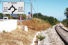 Passagem de nível em Tavira