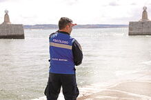 Psicólogos da Polícia Marítima em ação