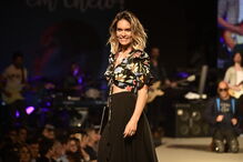 Diana Chaves participou em espetáculo de moda em Viseu